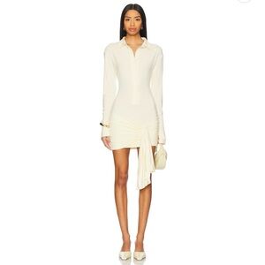 Lioness Cream Long Sleeve Dress